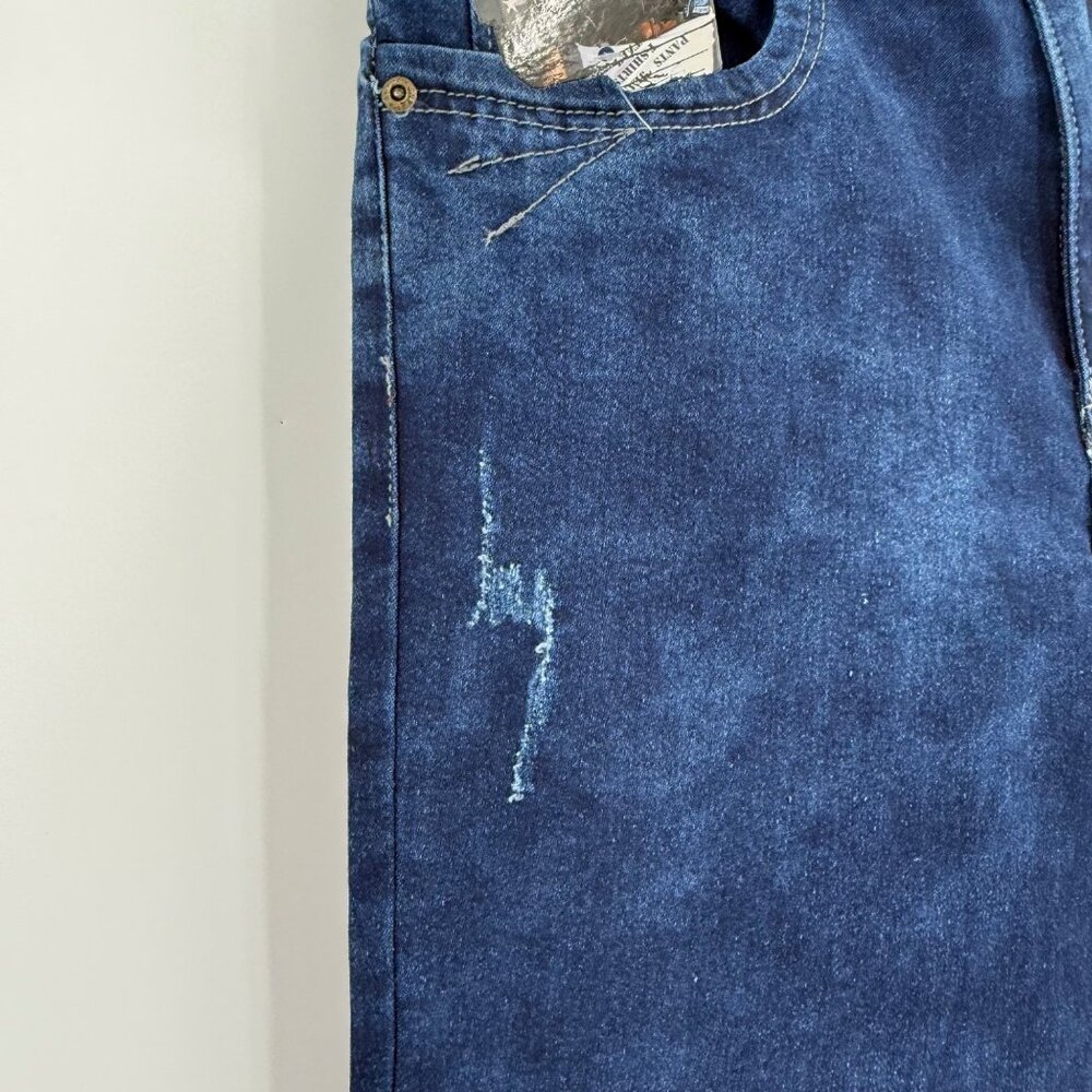Lee Frank Slim Fit Blue Denim Jeans Size 34, New With Tags - Picture 7 of 12